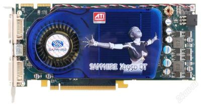 Лот: 2045921. Фото: 1. Sapphire X1950 GT. Видеокарты