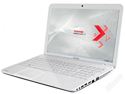 Лот: 2658723. Фото: 1. Белый Toshiba SATELLITE C850-C1W... Ноутбуки