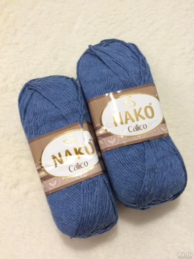 Лот: 12833504. Фото: 1. Пряжа NAKO (Турция) Calico, 50... Ткани, нитки, пряжа