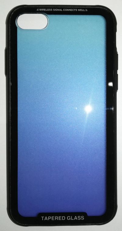 Лот: 14648975. Фото: 1. Чехол для iPhone 7/8 Leoleo Glass. Чехлы, бамперы