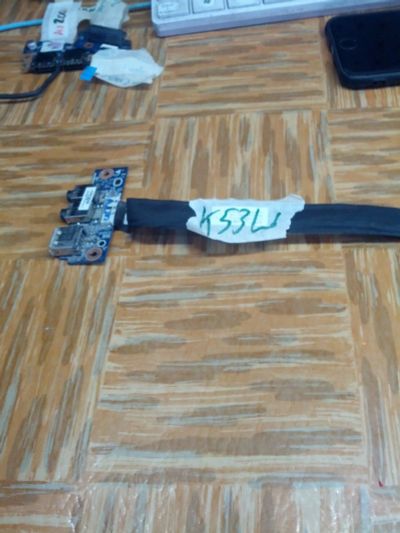 Лот: 15788746. Фото: 1. Плата usb/audio для Asus k53u. Платы расширения, контроллеры, доп. порты