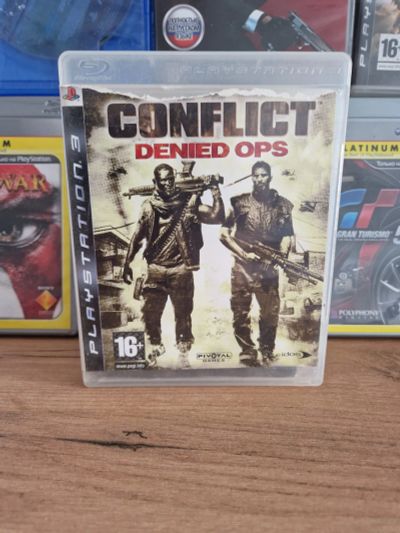 Лот: 25798476. Фото: 1. Игра PS3 Conflict: Denied Ops... Игровые приставки, консоли