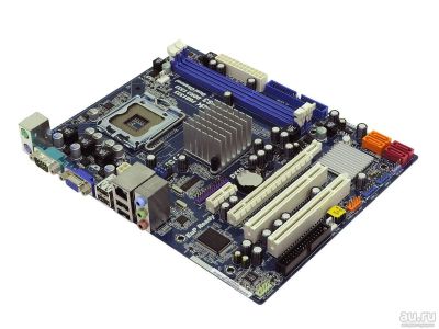 Лот: 13854077. Фото: 1. Надежная плата под LGA 775: ASRock... Материнские платы