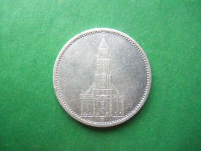 Лот: 18659851. Фото: 1. Германия.Третий Рейх 5 марок 1935... Германия и Австрия