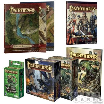 Лот: 13239565. Фото: 1. Pathfinder Настольная ролевая... Настольные игры, карты