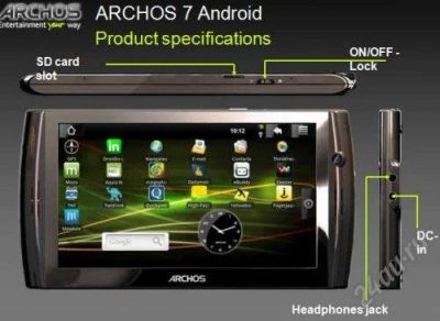 Лот: 1916986. Фото: 1. archos 7 home tablet. торг! обмен... Планшеты