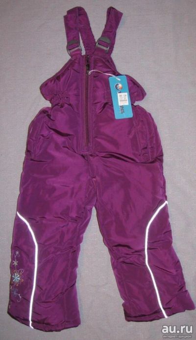 Лот: 14536713. Фото: 1. комбинезон зима новый штаны фиолетовые... Комплекты, комбинезоны, костюмы