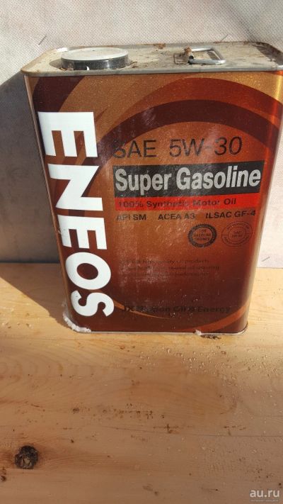 Лот: 13335049. Фото: 1. Eneos Super Gasoline SM 5w30... Масла, жидкости