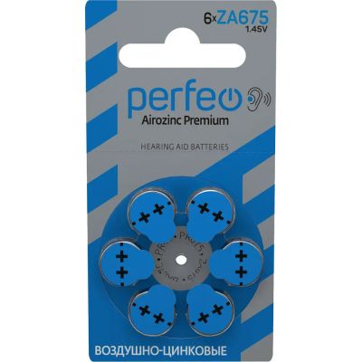 Лот: 24387370. Фото: 1. Батарейка Perfeo ZA675 PR44 для... Батарейки, аккумуляторы, элементы питания