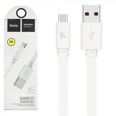 Лот: 22151448. Фото: 1. Кабель HOCO X5 BAMBOO MicroUSB... Дата-кабели, переходники