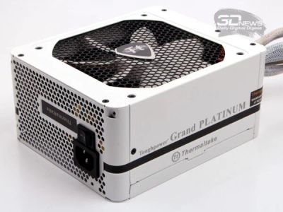 Лот: 10585796. Фото: 1. Блок питания ATX Thermaltake Toughpower... Корпуса, блоки питания