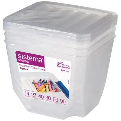 Лот: 24544972. Фото: 1. Набор органайзеров Sistema Storage... Корзины, контейнеры