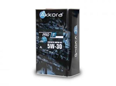 Лот: 21257449. Фото: 1. Масло моторное Akkora PRO F 5W30... Масла, жидкости