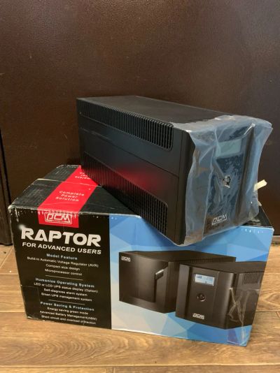 Лот: 18800961. Фото: 1. Интерактивный ИБП Powercom Raptor... ИБП, аккумуляторы для ИБП