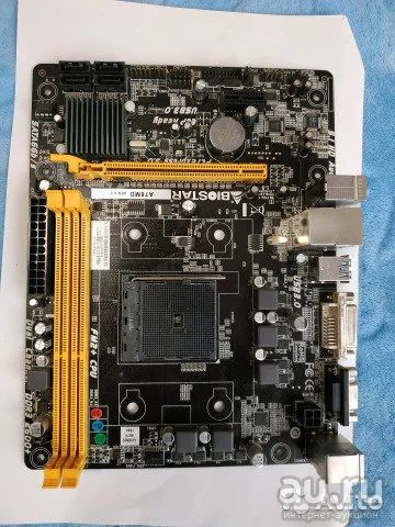 Лот: 13277802. Фото: 1. Материнская плата Biostar A78MD. Материнские платы
