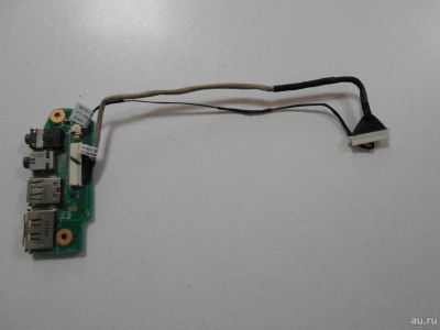 Лот: 13607176. Фото: 1. Плата usb портов и audio разъемов... Платы расширения, контроллеры, доп. порты