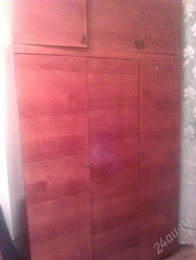 Лот: 1569429. Фото: 1. Шкаф платяной 3х створчатый 2. Шкафы, шкафы-купе