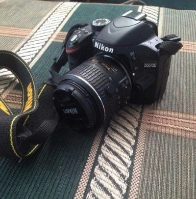 Лот: 6870486. Фото: 1. Nikon d3200 18-55. Цифровые зеркальные