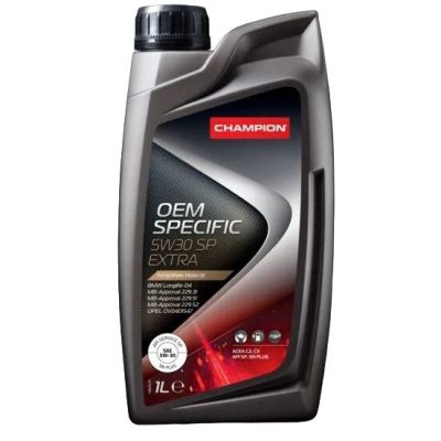 Лот: 20351240. Фото: 1. CHAMPION OEM SPECIFIC 5W30 SP... Масла, жидкости