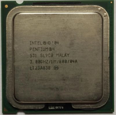 Лот: 7522408. Фото: 1. Intel® Pentium® 4 Processor 531... Процессоры