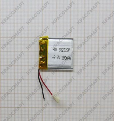 Лот: 11217516. Фото: 1. АКБ (3*23*23 mm) (300 mAh) - Универсальная... Аккумуляторы