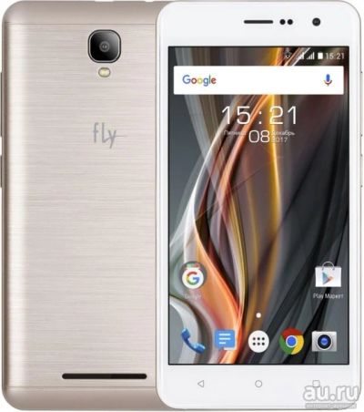 Лот: 15168173. Фото: 1. Смартфон Fly FS529 Champ + чехол-книжка. Смартфоны