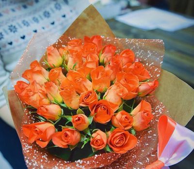 Лот: 7486768. Фото: 1. Сборный букет. Цветы на Щорса... Свежие цветы