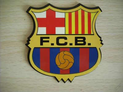 Лот: 5673789. Фото: 1. Эмблема футбольного клуба "Барселона... Другое (значки, медали, жетоны)