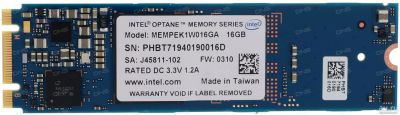 Лот: 18017864. Фото: 1. SSD Intel Optane 16 ГБ m.2. SSD-накопители