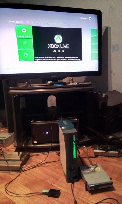 Лот: 6829414. Фото: 1. Xbox360 чипованый(чип X360key... Игровые приставки, консоли