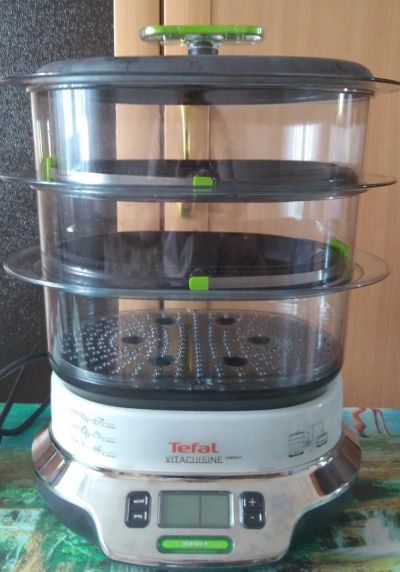 Лот: 11131792. Фото: 1. Пароварка Tefal VS 4003 VitaCuisine... Кухонная