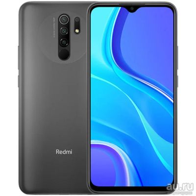 Лот: 16271891. Фото: 1. Xiaomi Redmi 9 4Gb/64Gb. Серый... Смартфоны