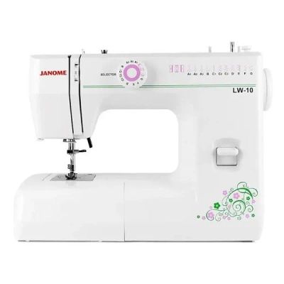 Лот: 24443911. Фото: 1. Швейная машина Janome LW-10. Швейная, вязальная