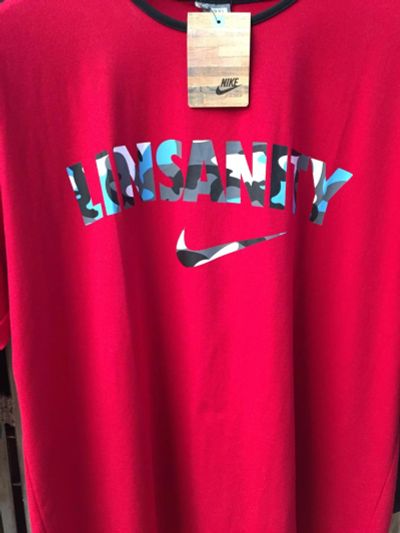 Лот: 7917728. Фото: 1. Футболка Nike Linsanity красная. Футболки, поло