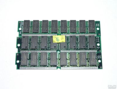 Лот: 8744847. Фото: 1. Оперативная память SIMM 16Mb. Оперативная память