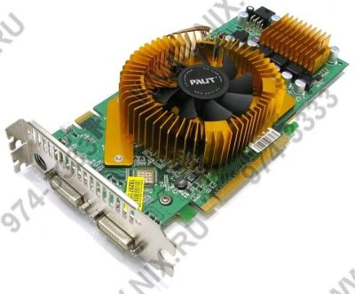 Лот: 10884870. Фото: 1. Palit GeForce 9800 GT 1 Gb. Видеокарты