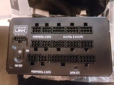Лот: 15930220. Фото: 1. Блок питания 1000W Corsair RM1000i... Корпуса, блоки питания