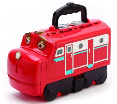 Лот: 10687506. Фото: 1. Паровозик Chuggington Уилсон -... Машины и техника