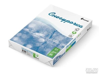 Лот: 11961226. Фото: 1. Бумага Снегурочка А4, 80 г/м2... Бумага