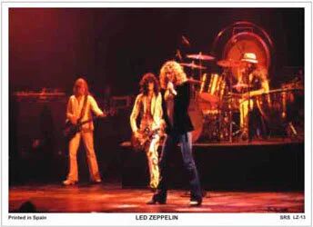 Лот: 10612600. Фото: 1. Led Zeppelin коллекционная карточка... Наклейки, фантики, вкладыши