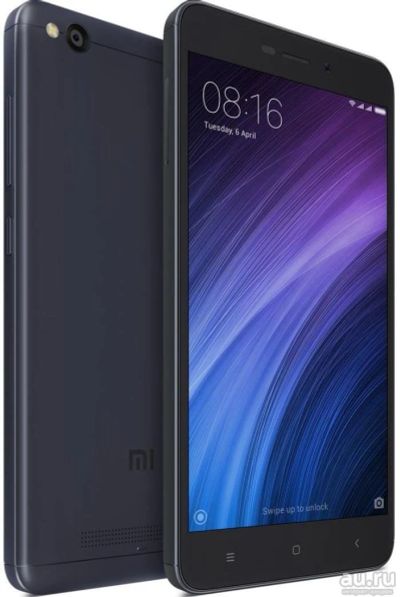 Лот: 10385769. Фото: 1. Xiaomi Redmi 4a 16Gb Черный! Новый... Смартфоны
