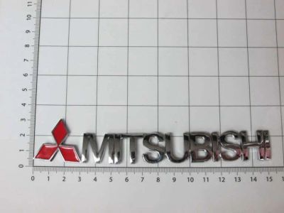 Лот: 10038497. Фото: 1. Эмблема шильдик Mitsubishi на... Детали тюнинга