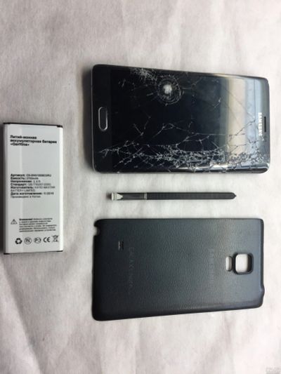 Лот: 16231100. Фото: 1. Материнская плата Samsung sm-n915f. Микросхемы и платы