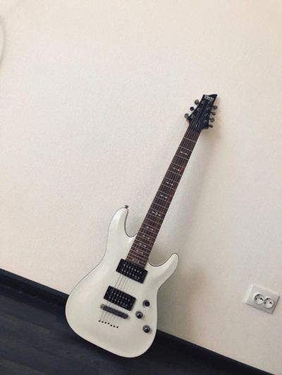 Лот: 12574291. Фото: 1. Эксклюзивная Гитара Schecter Omen-7. Гитары