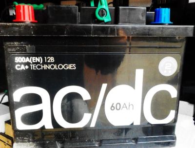 Лот: 6943671. Фото: 1. Аккумулятор «AC/DC» 60 а/ч с прямой... Аккумуляторы