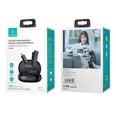 Лот: 22145044. Фото: 1. Wireless Microphone USAMS US-ZB243... Микрофоны