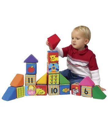 Лот: 7410209. Фото: 1. K's Kids Мягкие кубики. Развивающие
