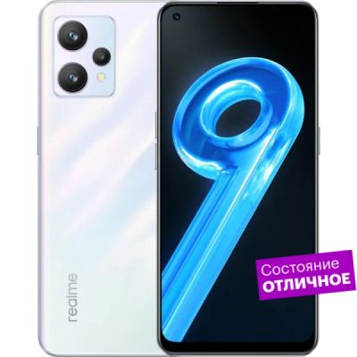Лот: 22221510. Фото: 1. Смартфон realme 9 128GB Белый... Смартфоны