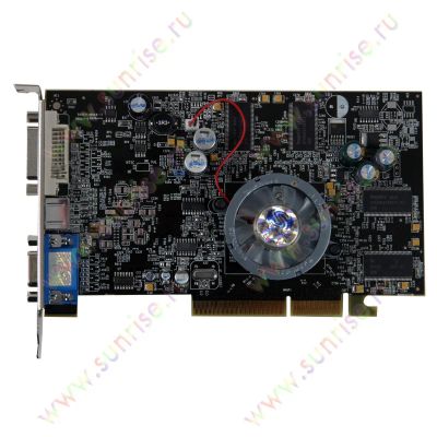 Лот: 3653955. Фото: 1. 256Mb AGP ATI Radeon 9600 Pro... Видеокарты