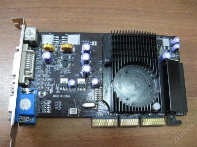 Лот: 1621908. Фото: 1. AGP ATI RADEON 9600XT DDR 256Mb... Видеокарты